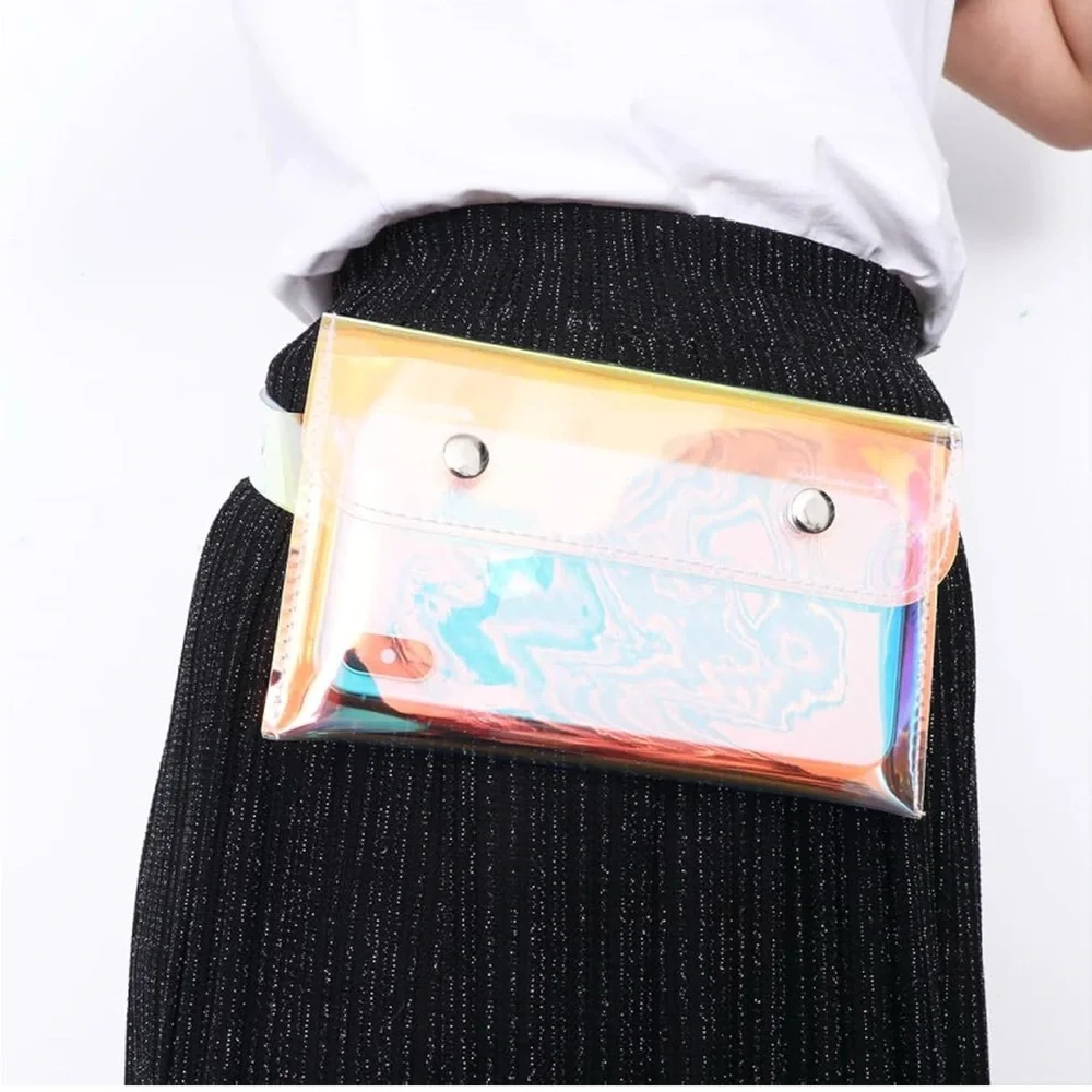 Holographic Clear Fanny Pack